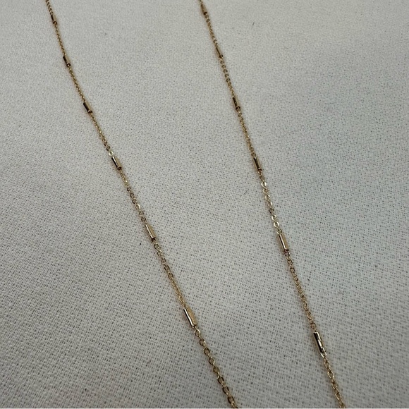 Pendant Mama Necklace Gold Tone Pink Stone - Picture 5 of 8